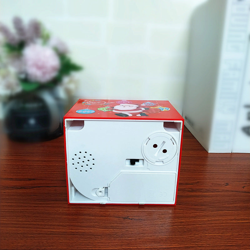 Money Stealing Santa Claus Coin Bank Children's Cartoon Music Tide Play Savings Bank Blind Box