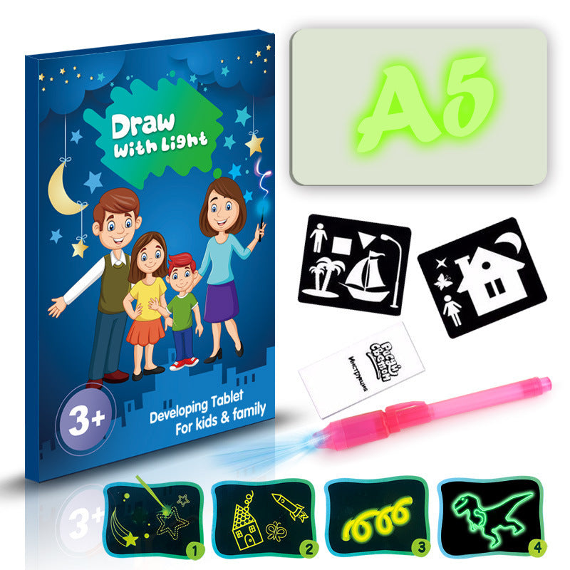 3D Magic Drawing Pad with 8 Light Effects