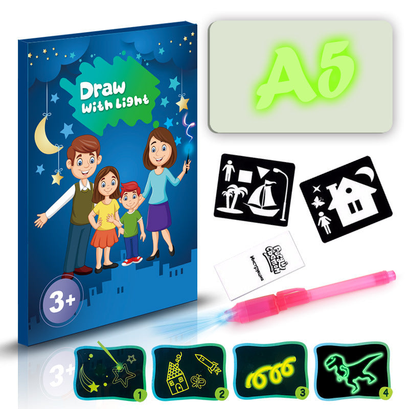 3D Magic Drawing Pad with 8 Light Effects