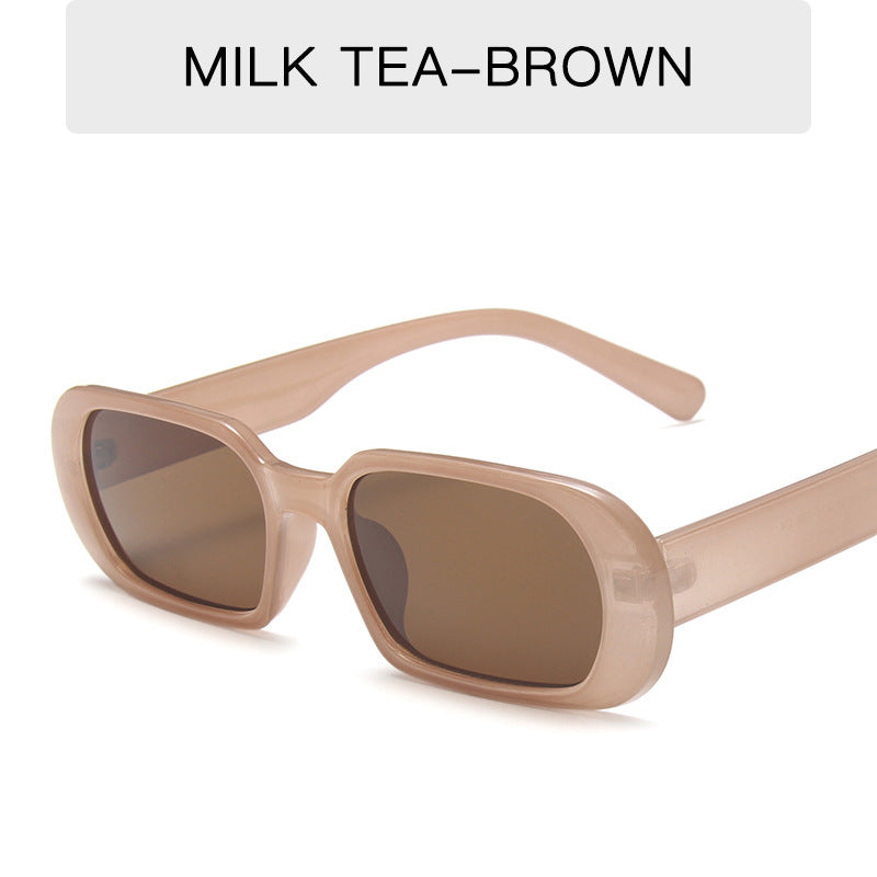 Retro Small Frame Candy Color Sunglasses