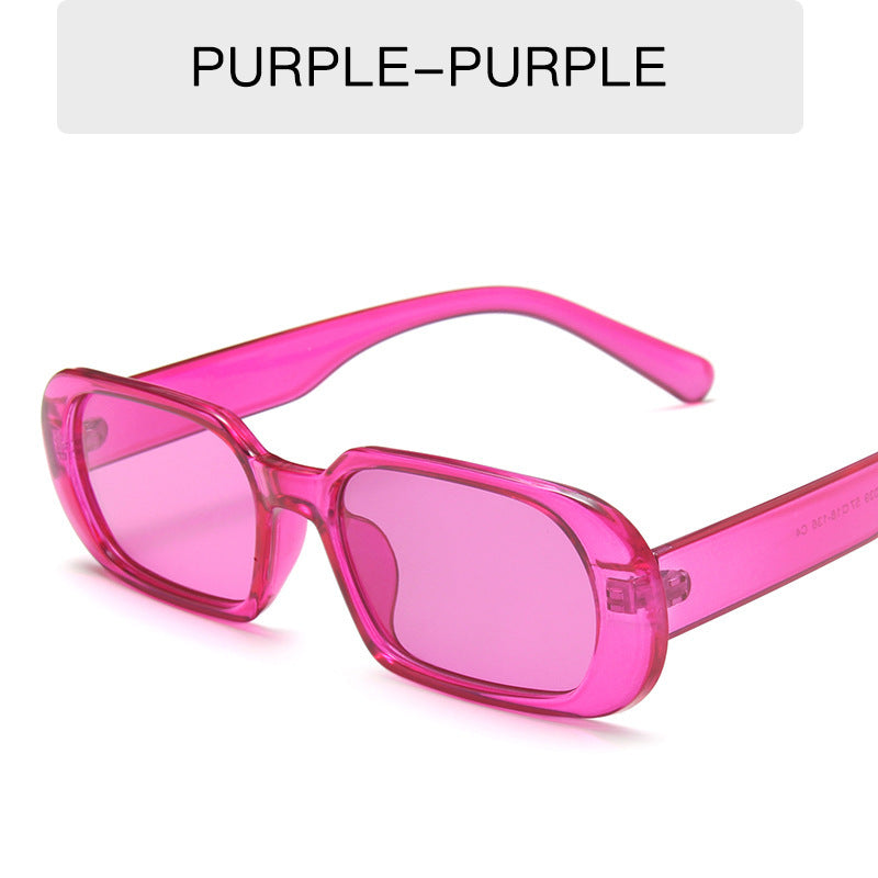 Retro Small Frame Candy Color Sunglasses