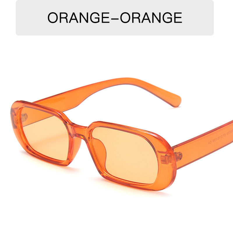 Retro Small Frame Candy Color Sunglasses