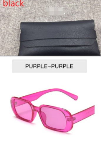 Retro Small Frame Candy Color Sunglasses