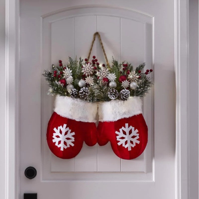 Christmas Garland Wreath Door Decoration