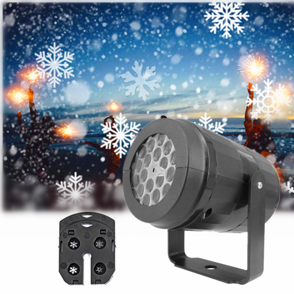 Christmas Snowflake LED Projector Light