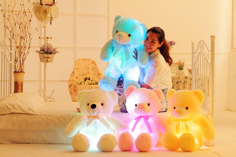 LED Light Up Teddy Bear Plush Toy