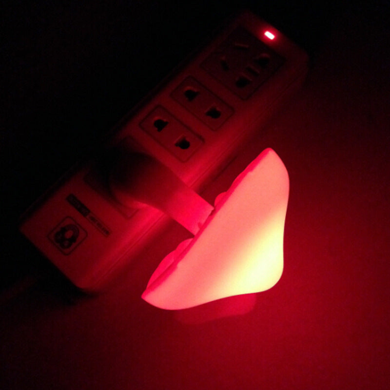 LED Mushroom Wall Socket Night Light