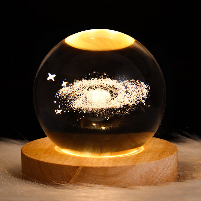 Galaxy Crystal Ball LED Night Light