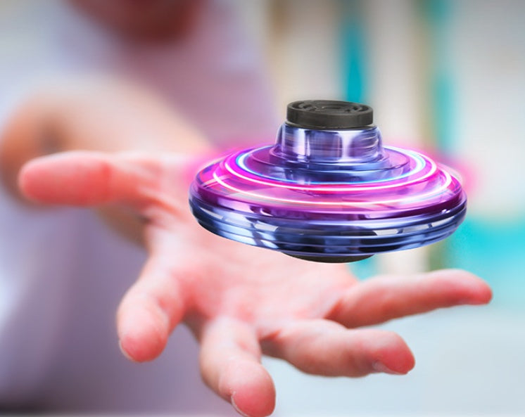 LED UFO Flying Spinner Toy for Kids