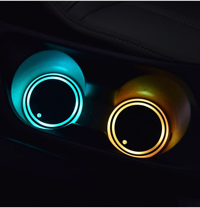 LED Light-up Cup Holder Coaster for Car