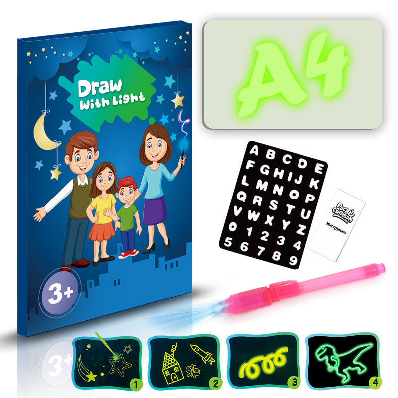 3D Magic Drawing Pad with 8 Light Effects