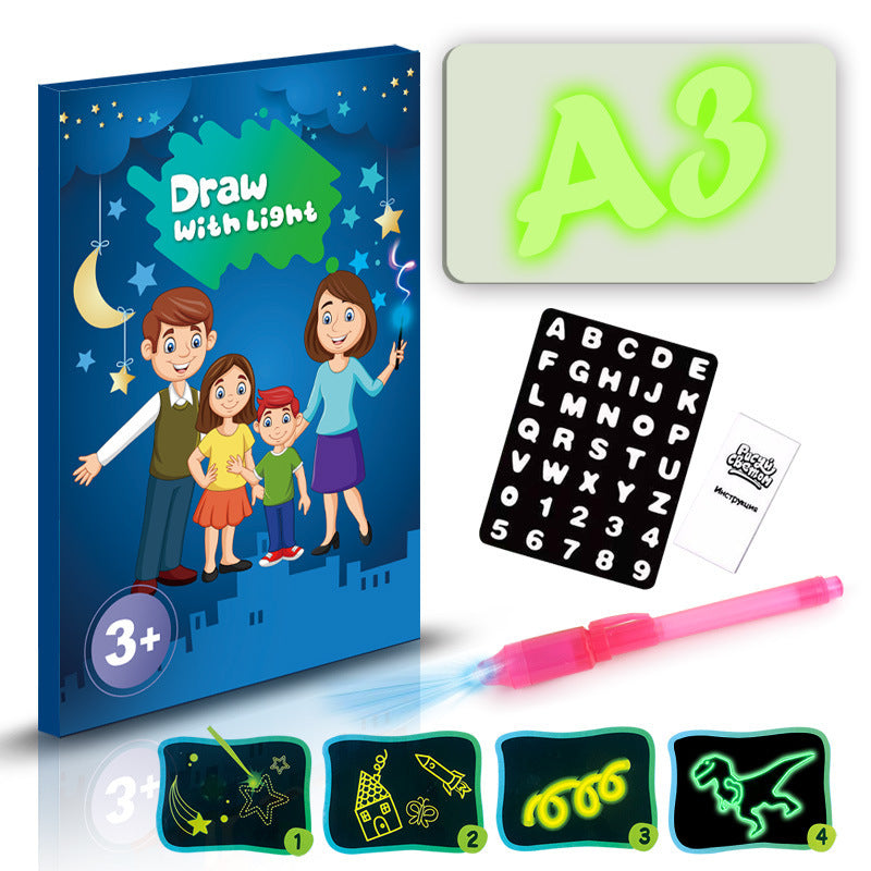 3D Magic Drawing Pad with 8 Light Effects