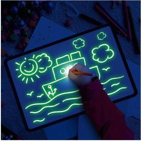 3D Magic Drawing Pad with 8 Light Effects