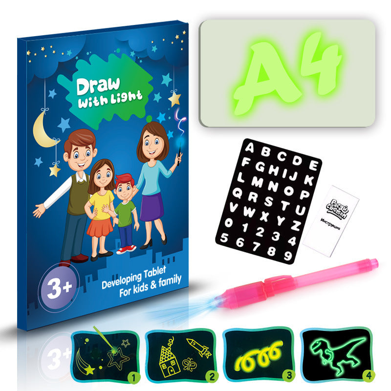 3D Magic Drawing Pad with 8 Light Effects