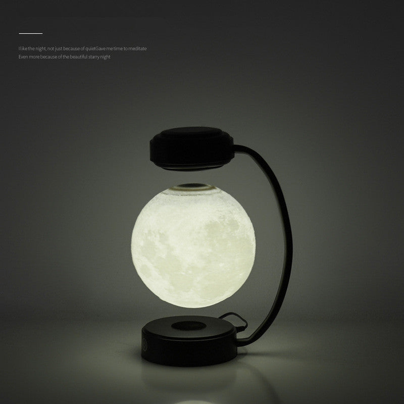 3D LED Magnetic Levitating Moon Lamp