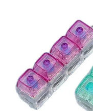 LED Mechanical Keyboard Keychain