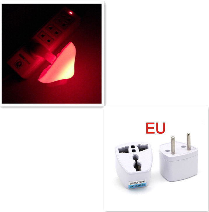 LED Mushroom Wall Socket Night Light