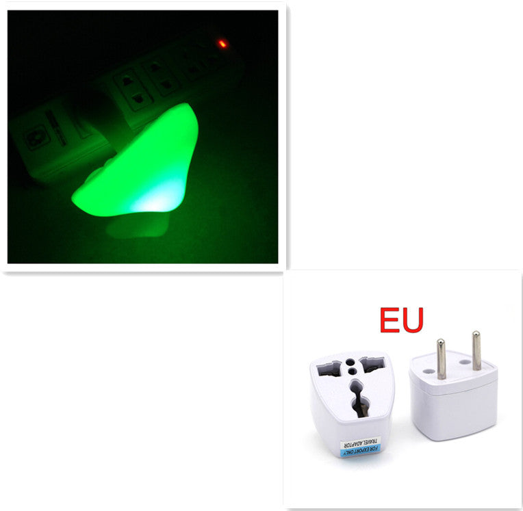 LED Mushroom Wall Socket Night Light