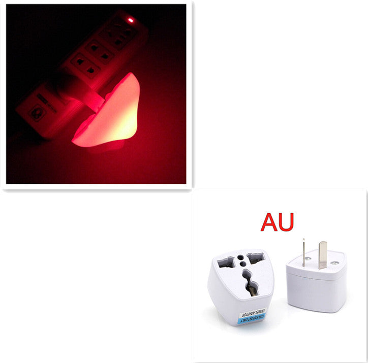 LED Mushroom Wall Socket Night Light