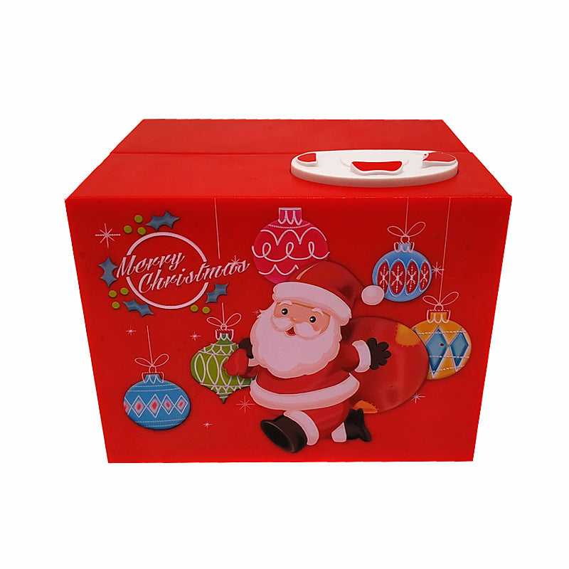 Money Stealing Santa Claus Coin Bank Children's Cartoon Music Tide Play Savings Bank Blind Box