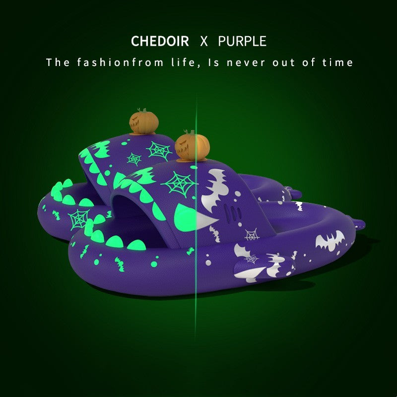 Luminous Shark Slippers - Unisex