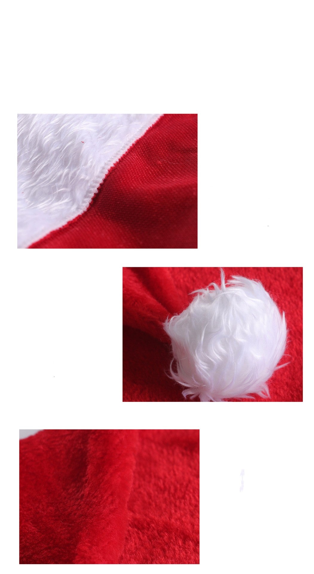 LED Light-Up Christmas Santa Hat