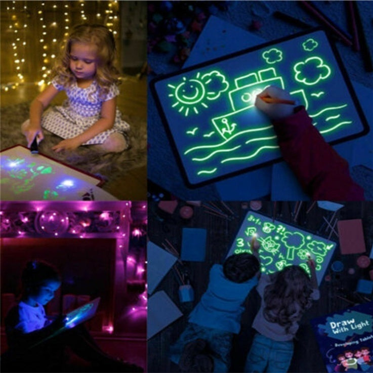 3D Magic Drawing Pad with 8 Light Effects