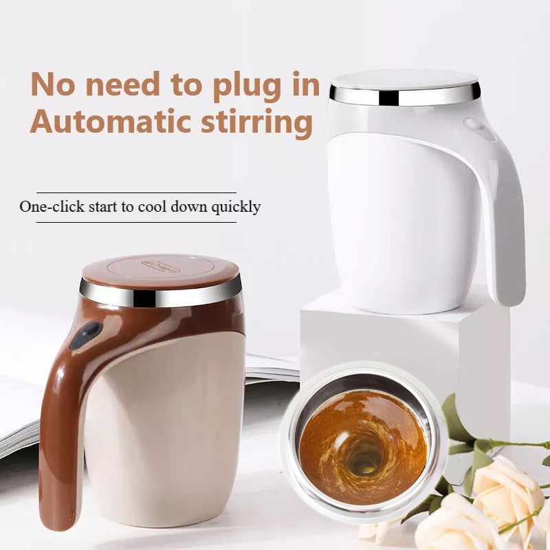Electric Self-Stirring Coffee Cup