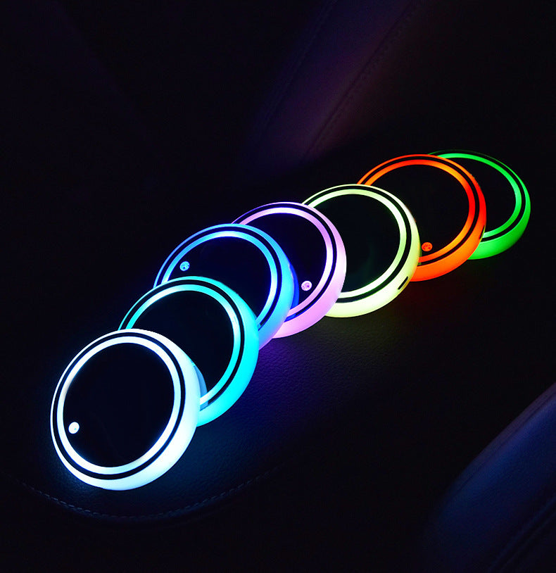 LED Light-up Cup Holder Coaster for Car