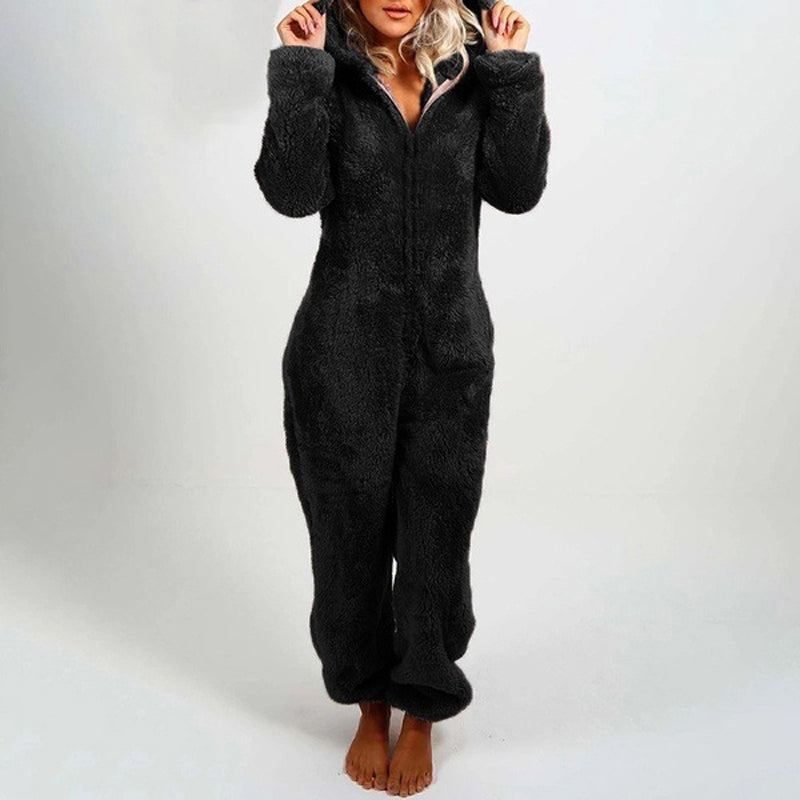 ✨🦊 Ultra-Soft Hooded Onesie for Lounging – Plush Fabric, Playful Design & Comfortable Fit (Home Relaxing Must-Have!)