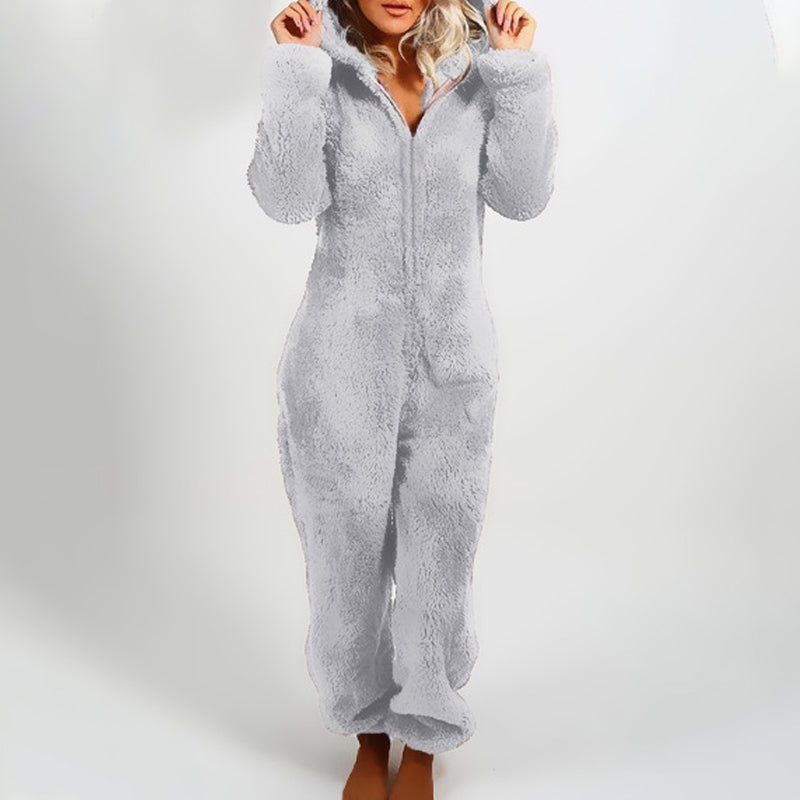 ✨🦊 Ultra-Soft Hooded Onesie for Lounging – Plush Fabric, Playful Design & Comfortable Fit (Home Relaxing Must-Have!)