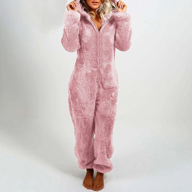 ✨🦊 Ultra-Soft Hooded Onesie for Lounging – Plush Fabric, Playful Design & Comfortable Fit (Home Relaxing Must-Have!)