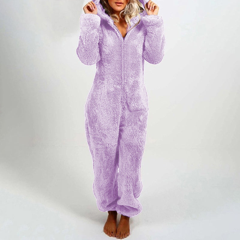 ✨🦊 Ultra-Soft Hooded Onesie for Lounging – Plush Fabric, Playful Design & Comfortable Fit (Home Relaxing Must-Have!)